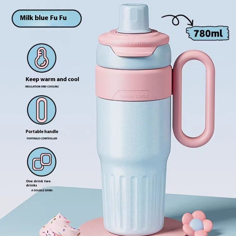 Sipzorr 780ml dual-drink insulated tumbler – view 7
