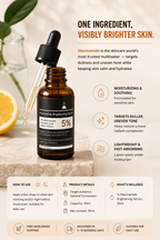 NiaGlow niacinamide brightening face serum – view 2