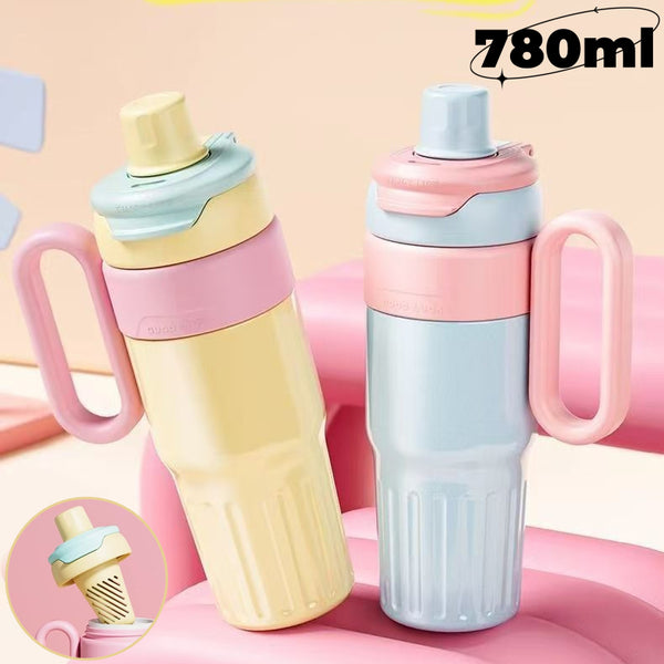 Sipzorr 780ml dual-drink insulated tumbler