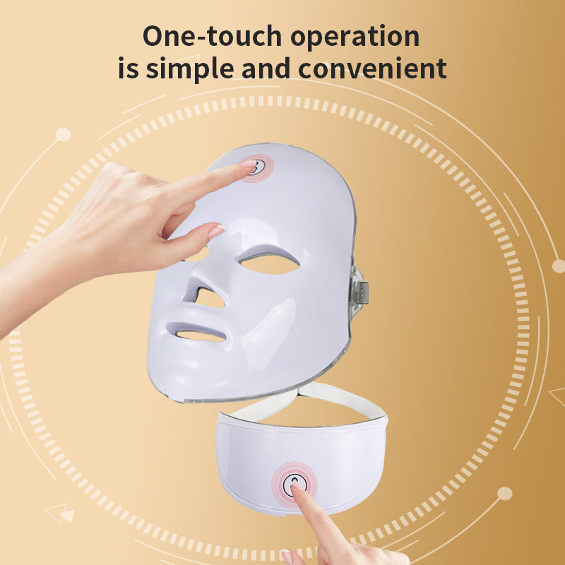 Trendzorah Glow Mask Pro — 7-Colour LED Light Therapy Face Mask