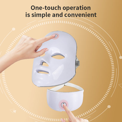 Trendzorah Glow Mask Pro — 7-Colour LED Light Therapy Face Mask